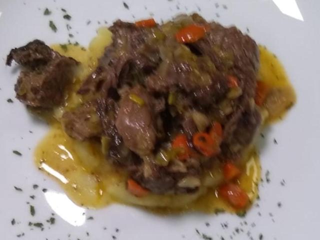 Hostal Restaurante Central La Virgen del Camino Buitenkant foto